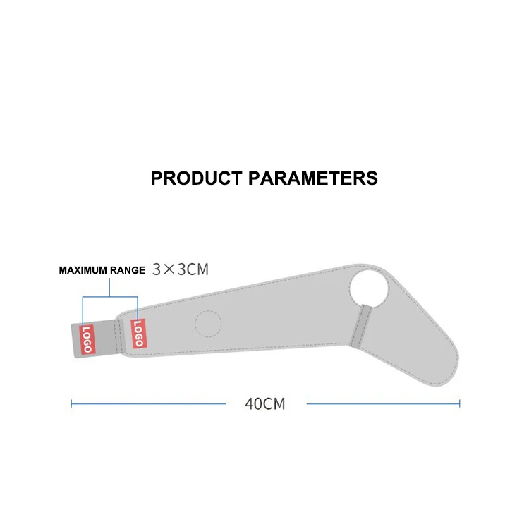 Custom Logo adjustable Adult Wristband Durable Polyester and Nylon Splint Brace for Sports Fitness Weightlifting Gym Tennis
