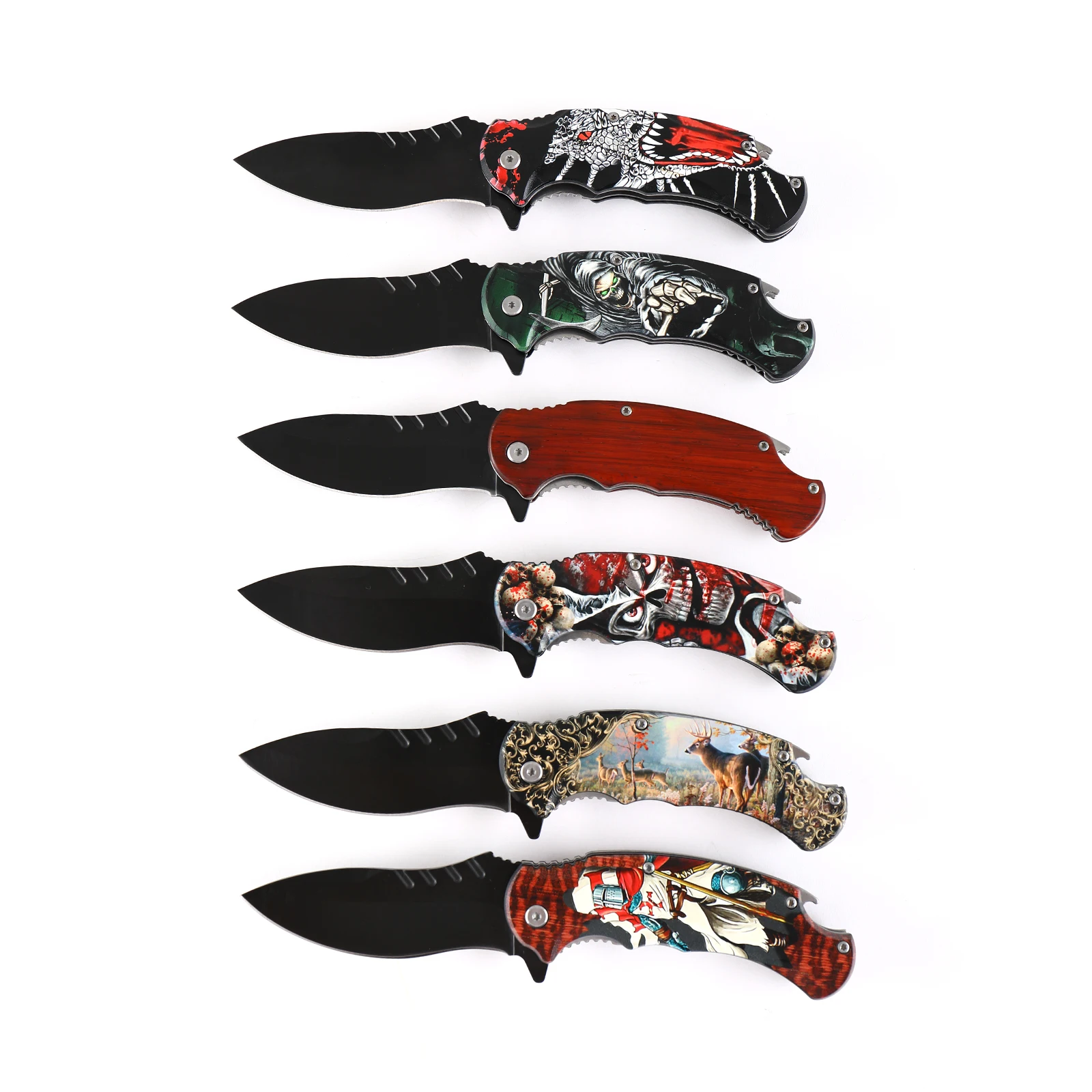 Hot Sale mini Outdoor Tactical Folding Survival Knife foldable camping pocket knives stainless steel