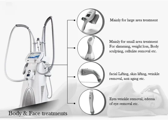 KES Medical CE  cudun zay flama cut shapping zay flama vakum RF cilt Firma body shape slimming slimmming