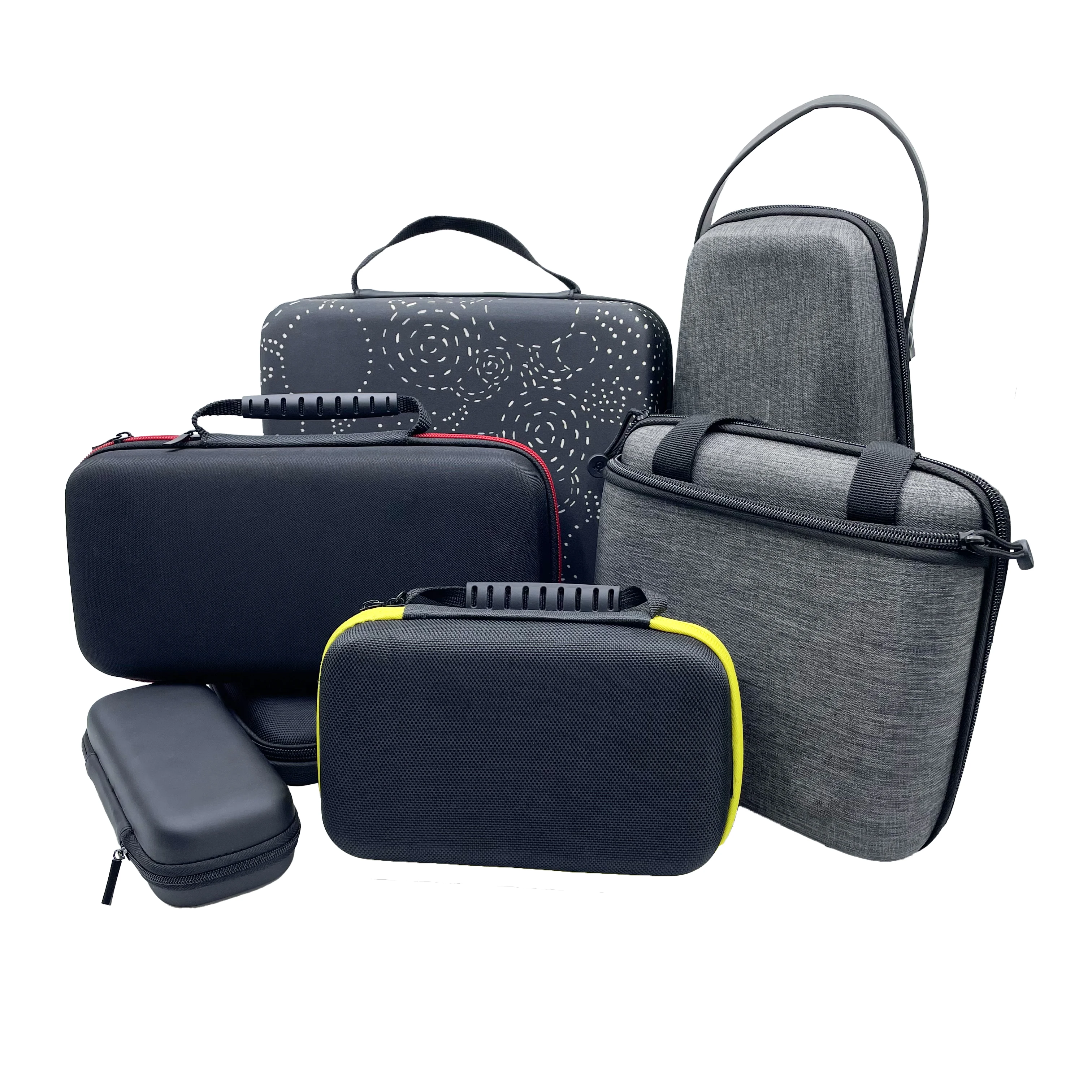 Portetive Travel Carrying Zipper Hard  EVA Case Customized Waterproof EVA Molded Carrying  Tool Box EVA Tool Case with Foam