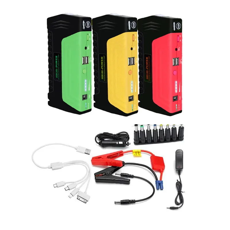 Car Jump Starter 600a Peak 68800mah Portable Mini Car Jump Starter Emergency Battery Booster Pack Power Bank With Led Flashlight