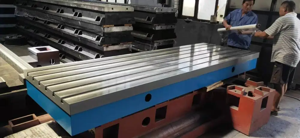 
2000x1000 mm Electrical Motor Testing T slots Cast Iron Bed Plate 