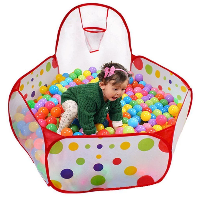 Portable Kids Playpen Children Outdoor Indoor Ball Pool Play Tent Kids Safe Foldable Playpens Game Pool Of Balls For Kids Gifts