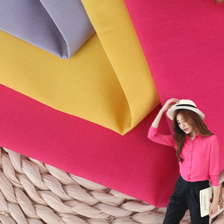 Hot sales  Polyester Cotton Pocketing Fabric  Woven Plain Dyed Tc Fabric Pocket Fabrics for lining or hat