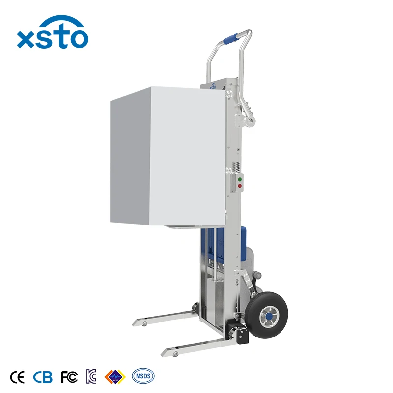  XSTO SCL170A лестничный подъемник + 2 в 1 управляющая электрическая батарея сверхмощная ручная тележка для лестничного