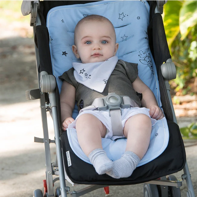 Baby Stroller Pad Universal Cotton Cushion Padding Reversible Seat Liner Prams Carseat Travel for Infants Newborns Babies