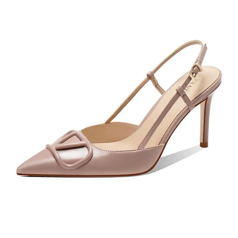 famous brands heels wholesale European high quality style lades dress luxury high heels shoes women