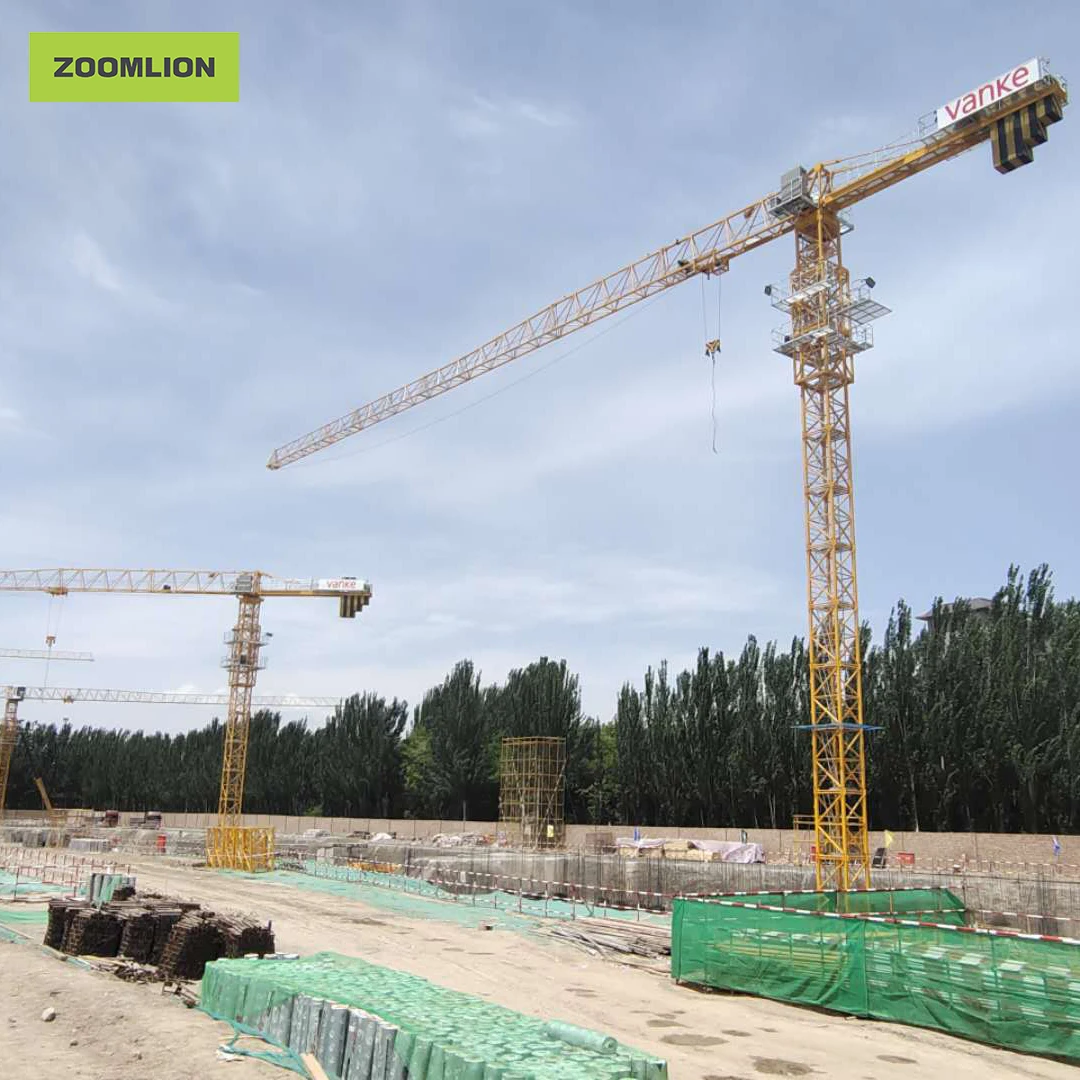 Компания ZOOMLION башенный кран с плоским верхом WA7527-16D 16t строительная техника строительного подъемника новых