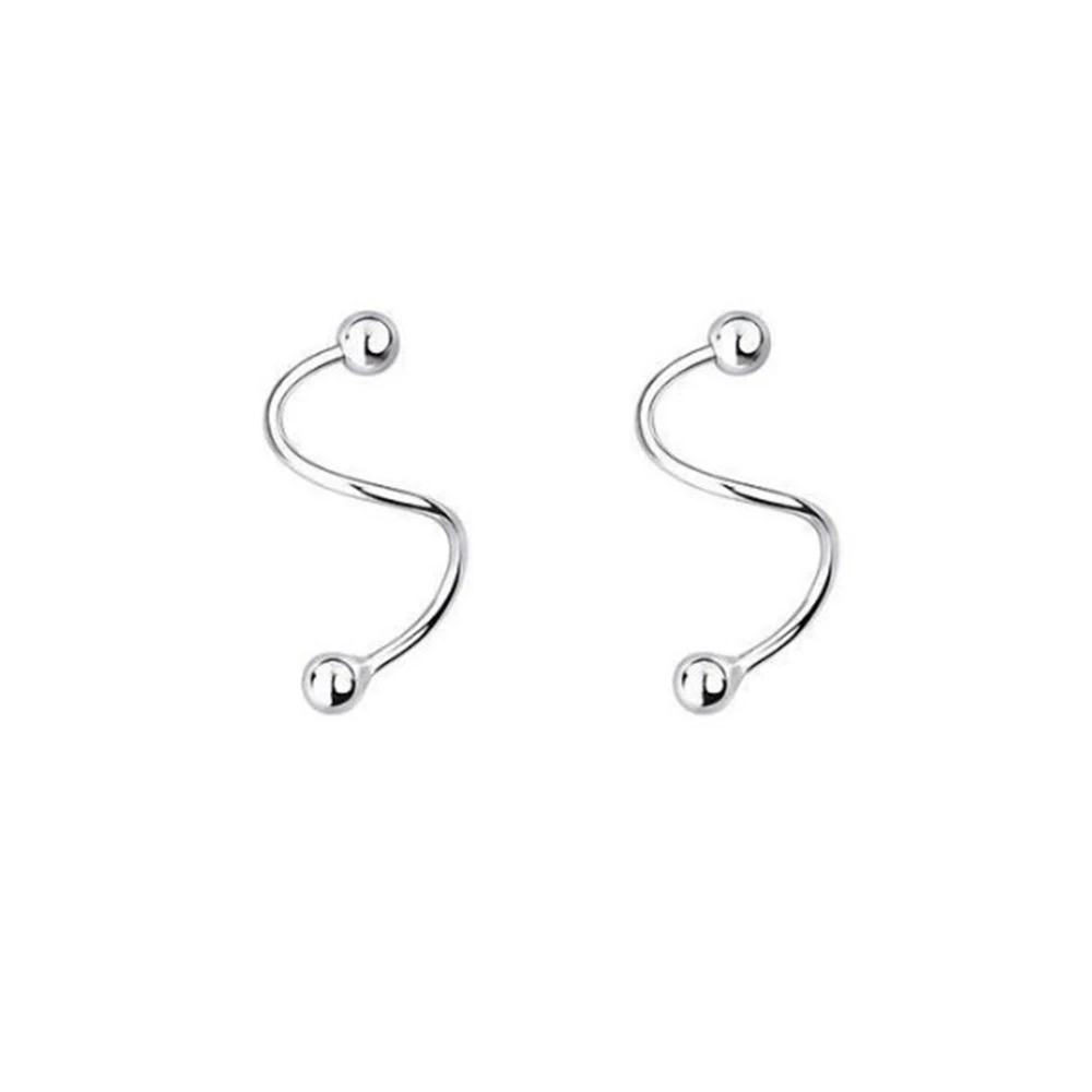 Silver 925 Bead Jewelry Design Factory in CHINAGift Party  Unisex Fashion Earrings