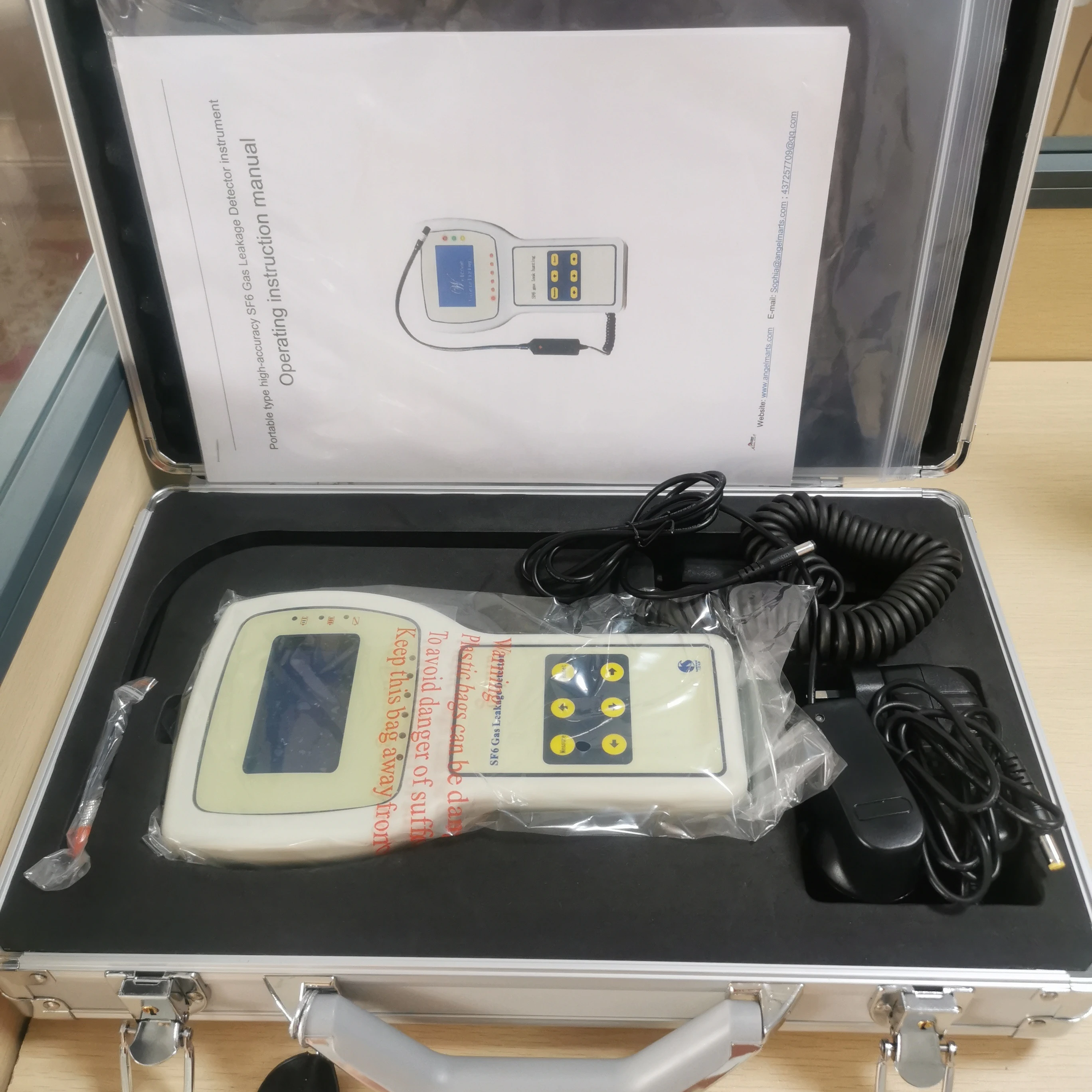 Patent # ZL2015206603.7 Portable Gas Monitor Multi Industrial Analyzer Combustible lpg gas detector