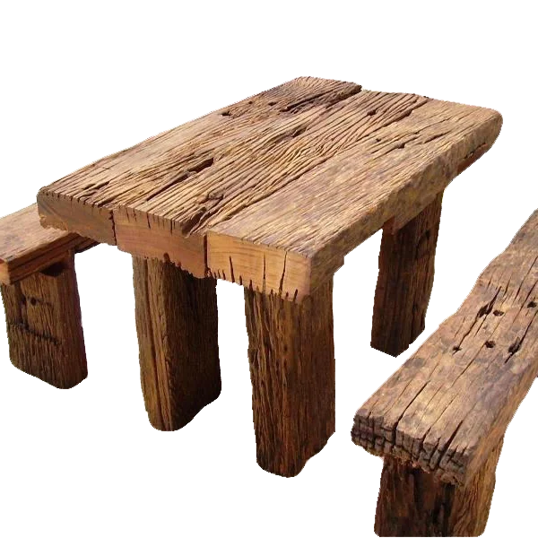  Кофейный столик из регенерированного дерева экспортное