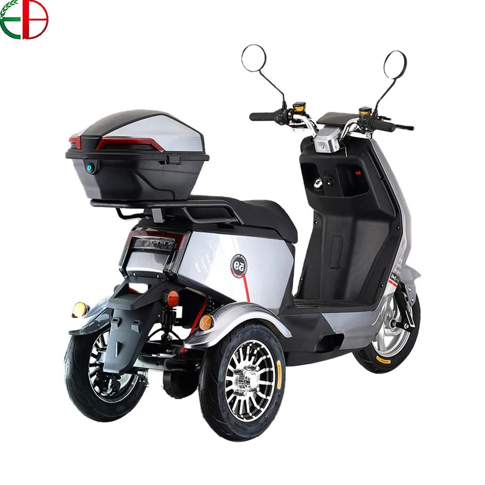EEC Factory Direct Sale 800w 60v20ah Cheap Price Big Three Wheel Adult Powerful Electric Tricycle