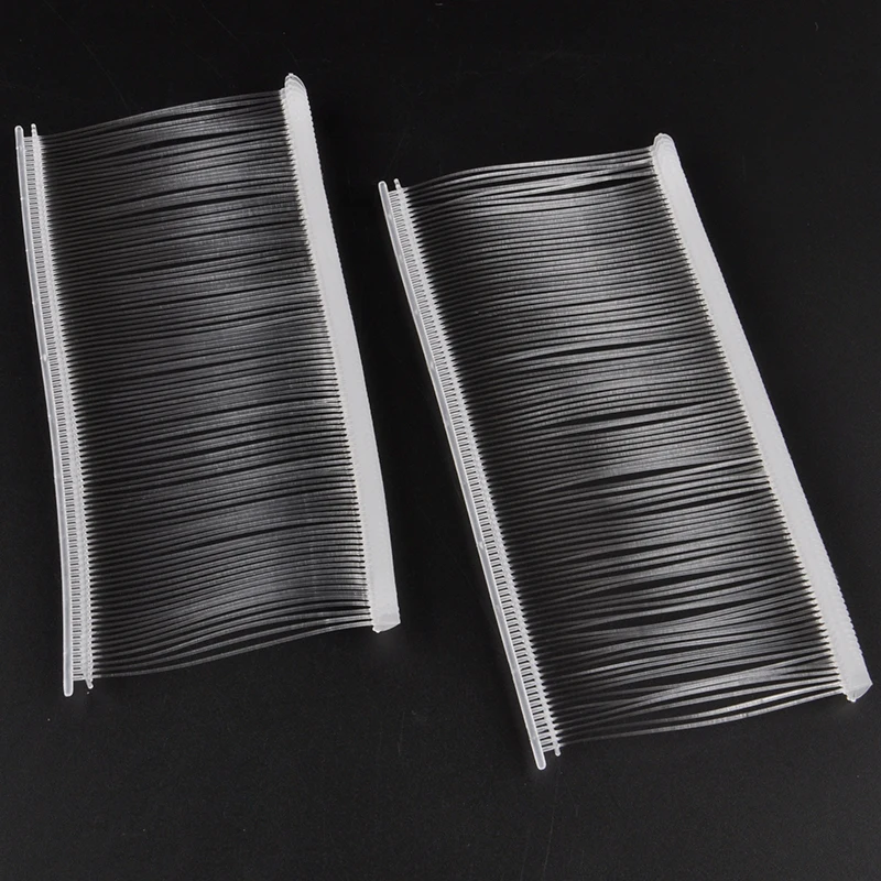 Factory Wholesale 50mm Blade Fine Plastic Needle I-shaped Plastic Label Safety Fine Needle Footwear Tag Fastener Label Needle