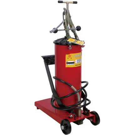 High pressure equipment portable foot grease pump lubrication bucket - 12L Pedal Oiler