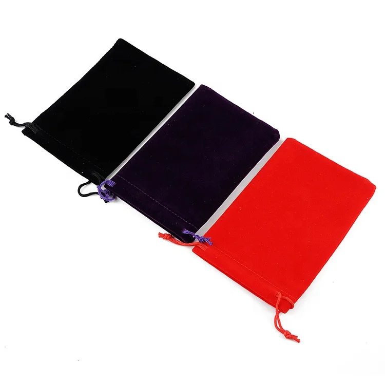 1,96x2,75 дюйма (5x7 см), разноцветная бархатная упаковочная сумка, маленький бархатный мешочек на шнурке, миниатюрная бархатная сумка для ювелирных изделий с большим запасом