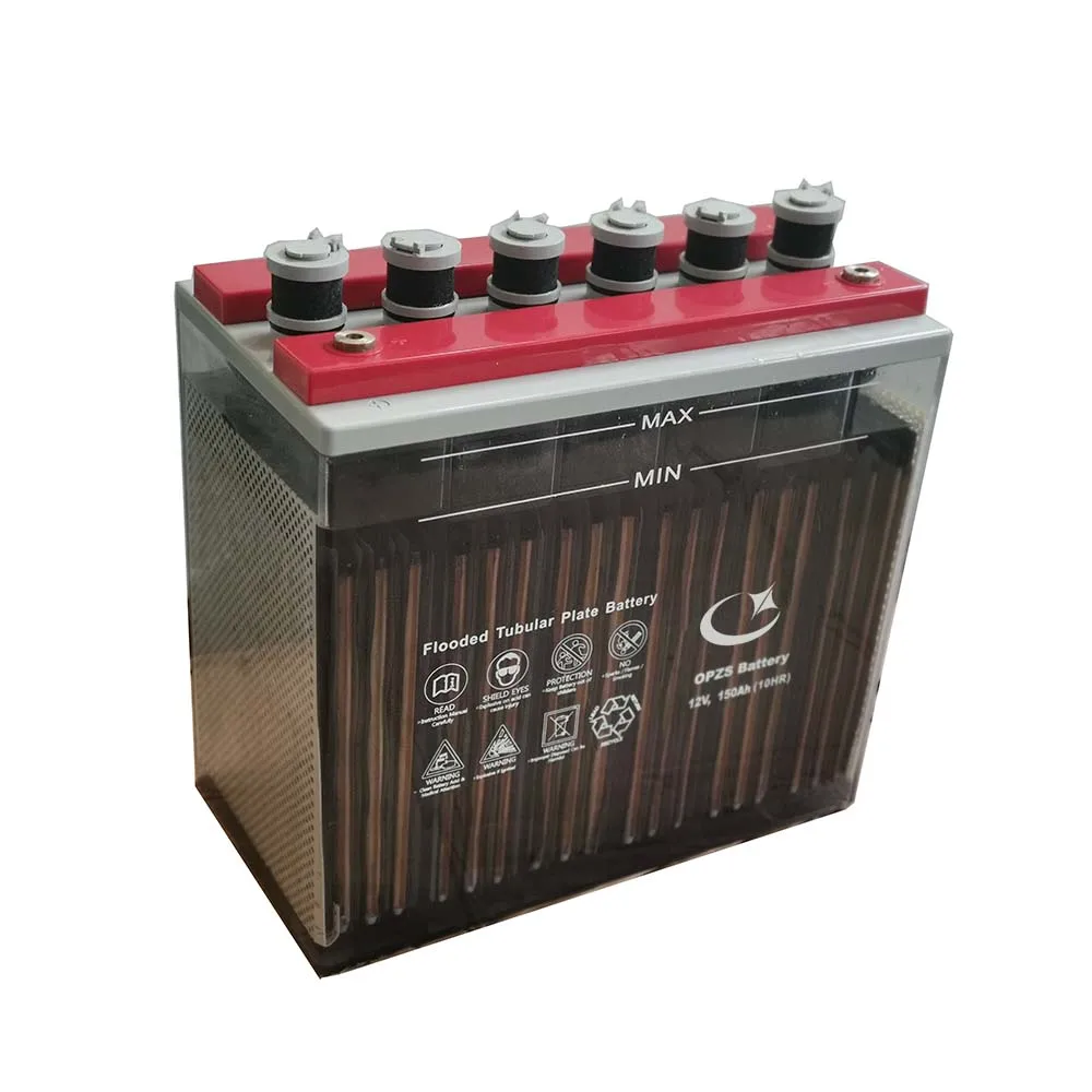 12V 150AH OPZS батарея 3 OPzS 150 в интернет-магазине LA низкие эксплуатационные расходы вентилируемый стационарный Аккумуляторы для солнечных батарей инвертор