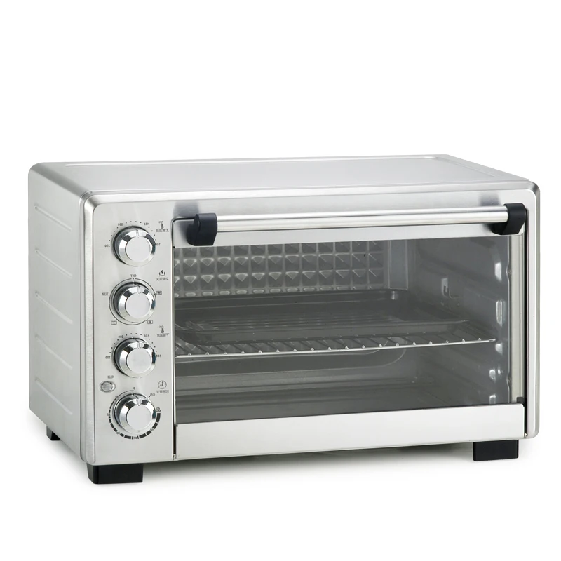 32L Stainless steel toast oven rotary convection oven with family outlook