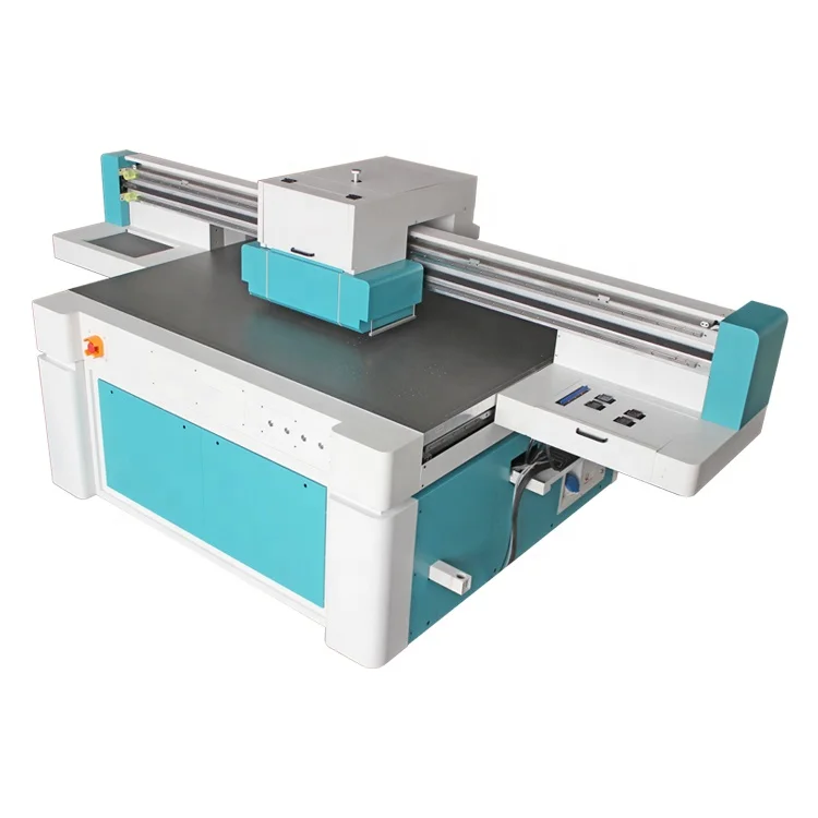 160x100cm Industrial uv printing machine acrylic flatbed uv printer for glass wood i1600 head A0 1610 uv flatbed inkjet printer