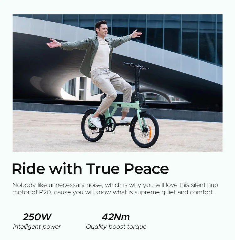 ЕС склад дропшиппинг ENGWE P20 Электрический велосипед 36 В 250 Вт Ebike алюминиевый сплав рама IPX6 Водонепроницаемый