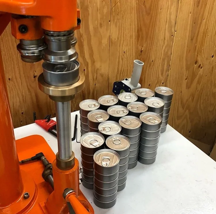 
TC06 Matcha Tin Can For Tea,Air Tin Can Production Line,Paint Tin Cans Closing Machine 