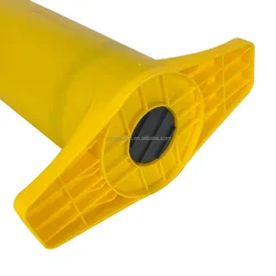 2000cc High Volume Output Dual Action Floor Hand Pump, Large Quick Inflator Air Bed/Mattress/Tent Inflatable Toy/Boat/Canoe/Raft