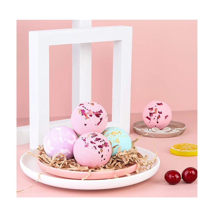 OEM оптовый поставщик набор бомбочек для ванны пластиковая подарочная коробка игрушка-сюрприз органические