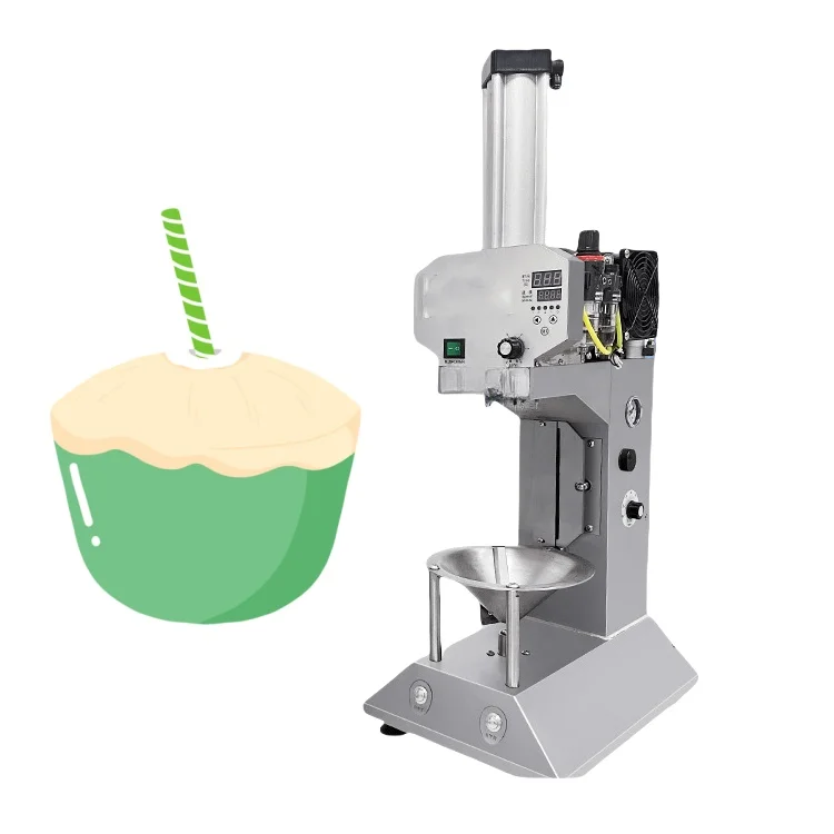 Hot Good Feedback Coconut Peeling Machine Fast Cutting Green For Factory Restaurants
