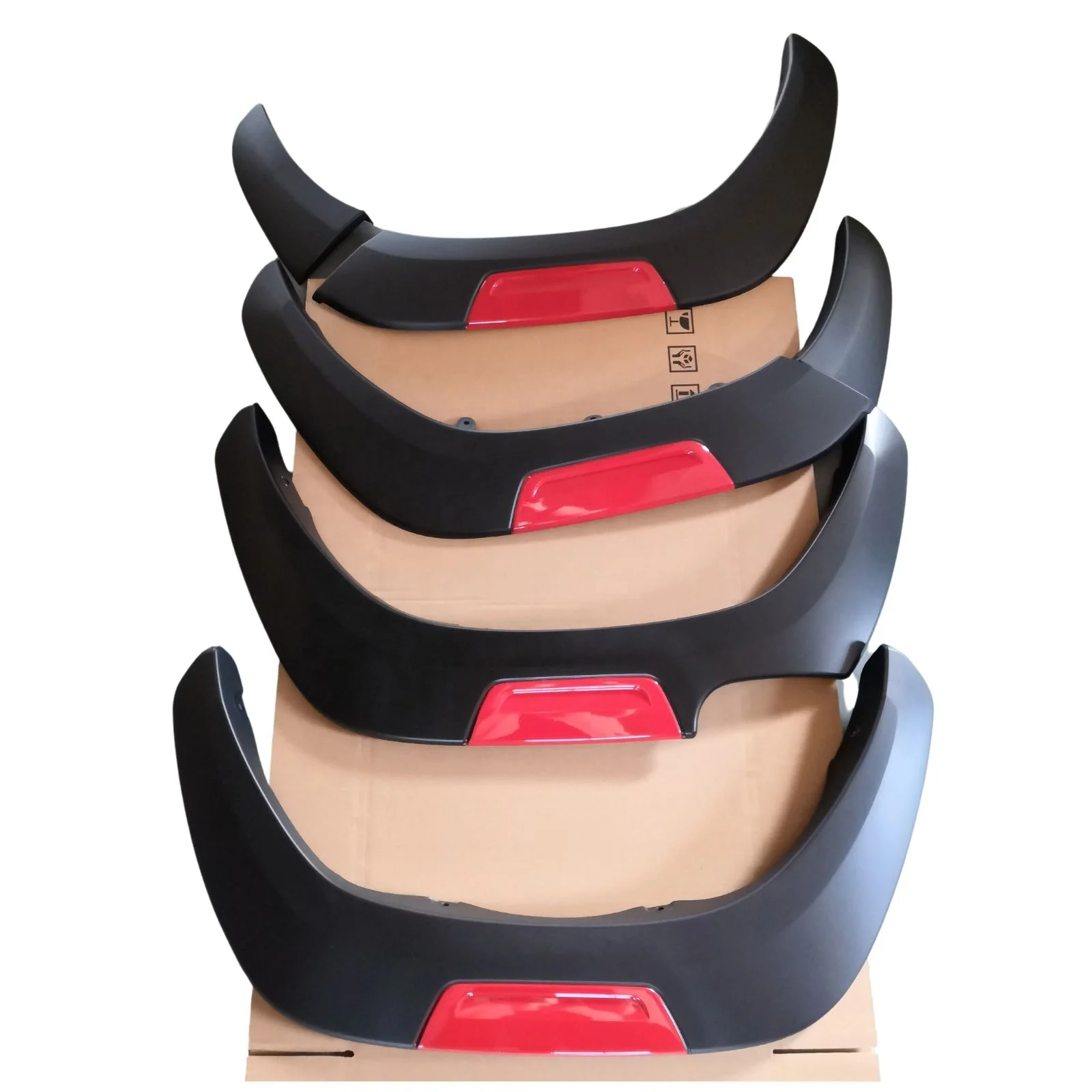 Discount Wholesale wheel Fender Flares ABS Plastic mudguard for hilux Revo 2020