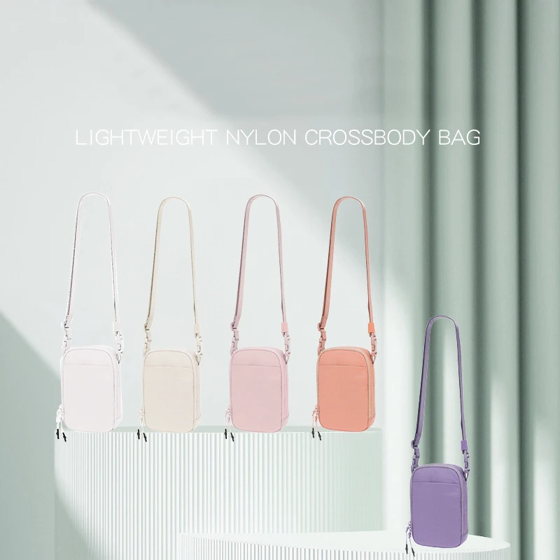 Designer Travel Anti Theft Cell Phone Purses Small Nylon Shoulder Crossbody Bags for Women Trendy