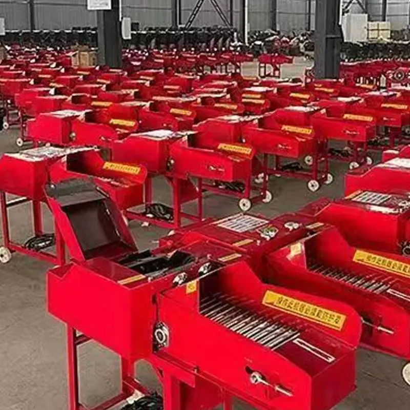 Diesel Farm Mini Silage Shredder Chaff Cutter Forage Chopper Feed Processing Machines