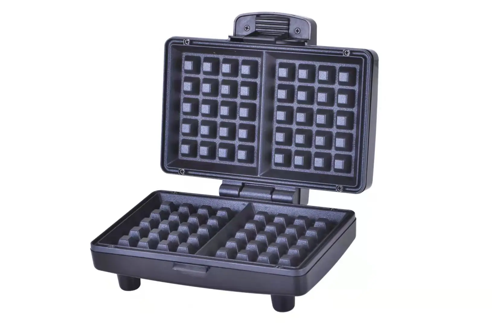 Maibo Factory Wholesale Electric 800 Watts Fast Heating Cool Touch Handle 3-in-1 Sandwich Toaster Egg Waffle Maker