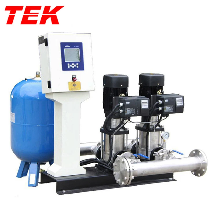 IQ-2CDLF20 IQ-2CDL20 IQ-2DRLF20 IQ-2DRL20 Stainless Steel Vertical Multistage Inverter Booster Pump Water Supply System OEM