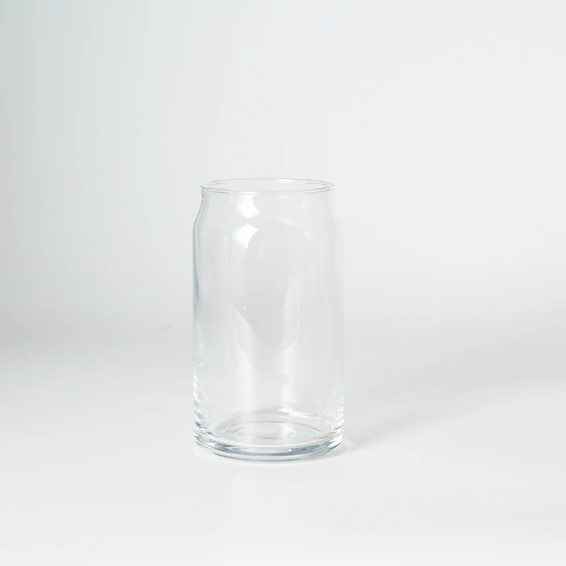 12oz 16oz Wholesale 12oz 16oz Cola Glass Cup Beer Can Cup Glass 600ml