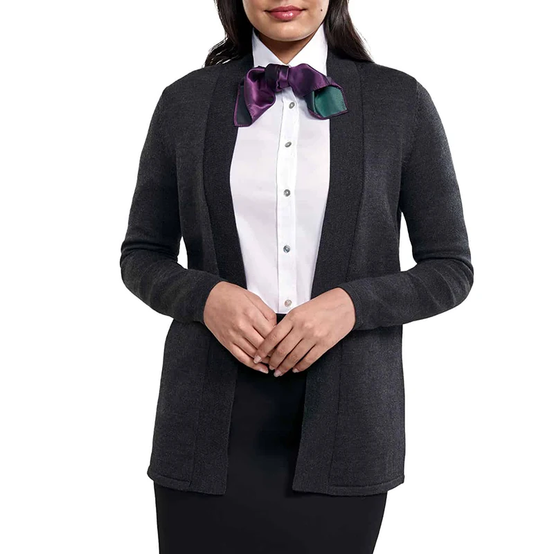 OEM/ODM Высококачественная униформа для сотрудников ресторана и бара на заказ менеджер бармен официантка Униформа свитер кардиган