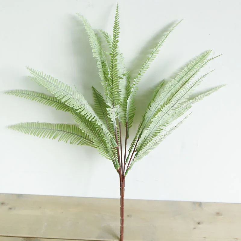 
2020 new wholesale artificial leaves artificial silk fern leaves 