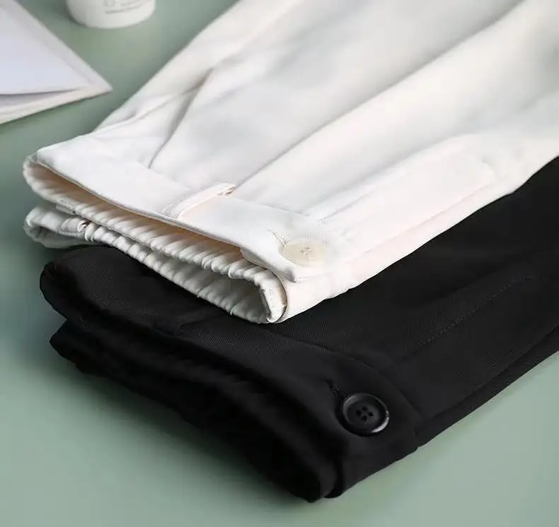 Hot Sale Summer Chiffon Woman Casual Elastic Black Ladies Shorts Fashional Women