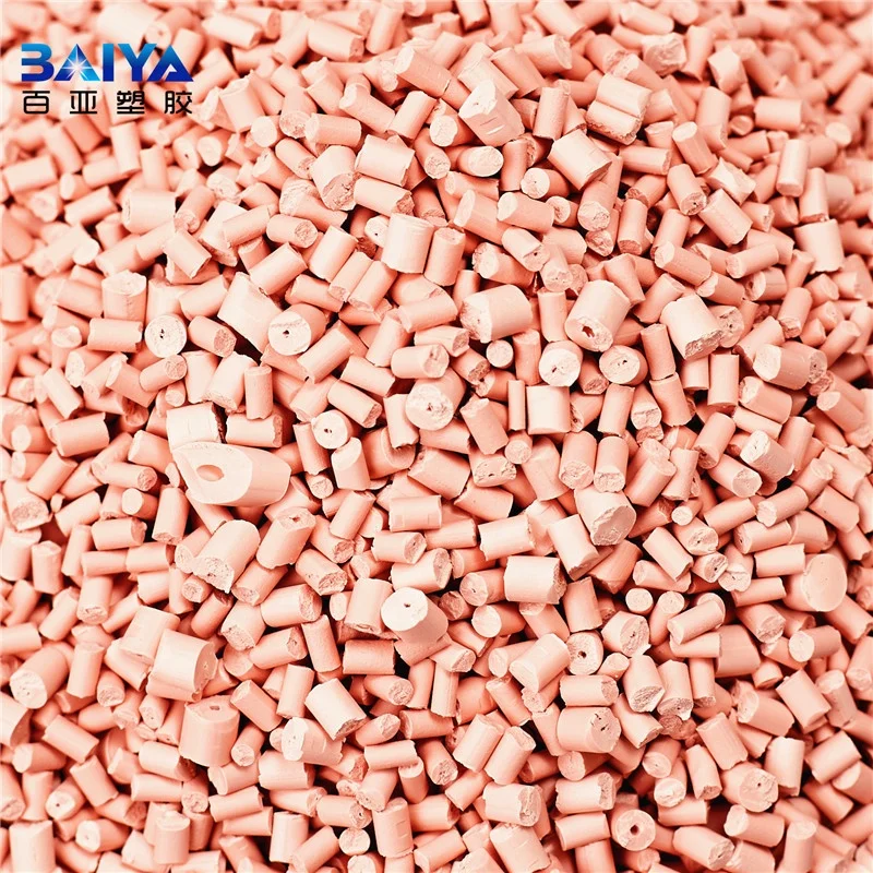 Plastic  Color Compounds Pink ABS Carrier Colour MasterBatch For Injection Moulding