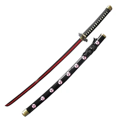 Black Version One Piece Roronoa Zoro Yamato Anime Sword Cosplay Toy swords