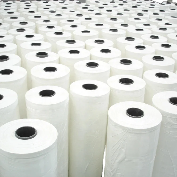 Factory Price Stretch Film White Silage Flim Large Size Jumbo Roll