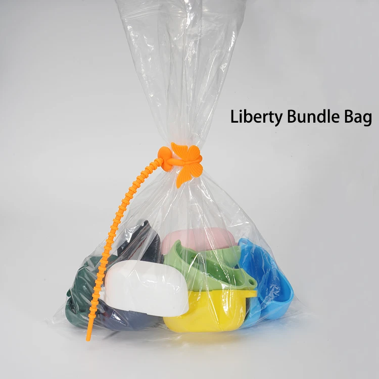 Wholesale Multi-functional Reusable Silicone Packing Ties  Silicone Hanging Rope Anti-Lost Hand Rope