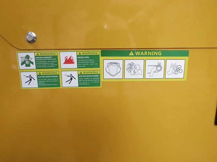 AGESTAR новый супер тихий 52.8kw ac трехфазный дизельный генератор