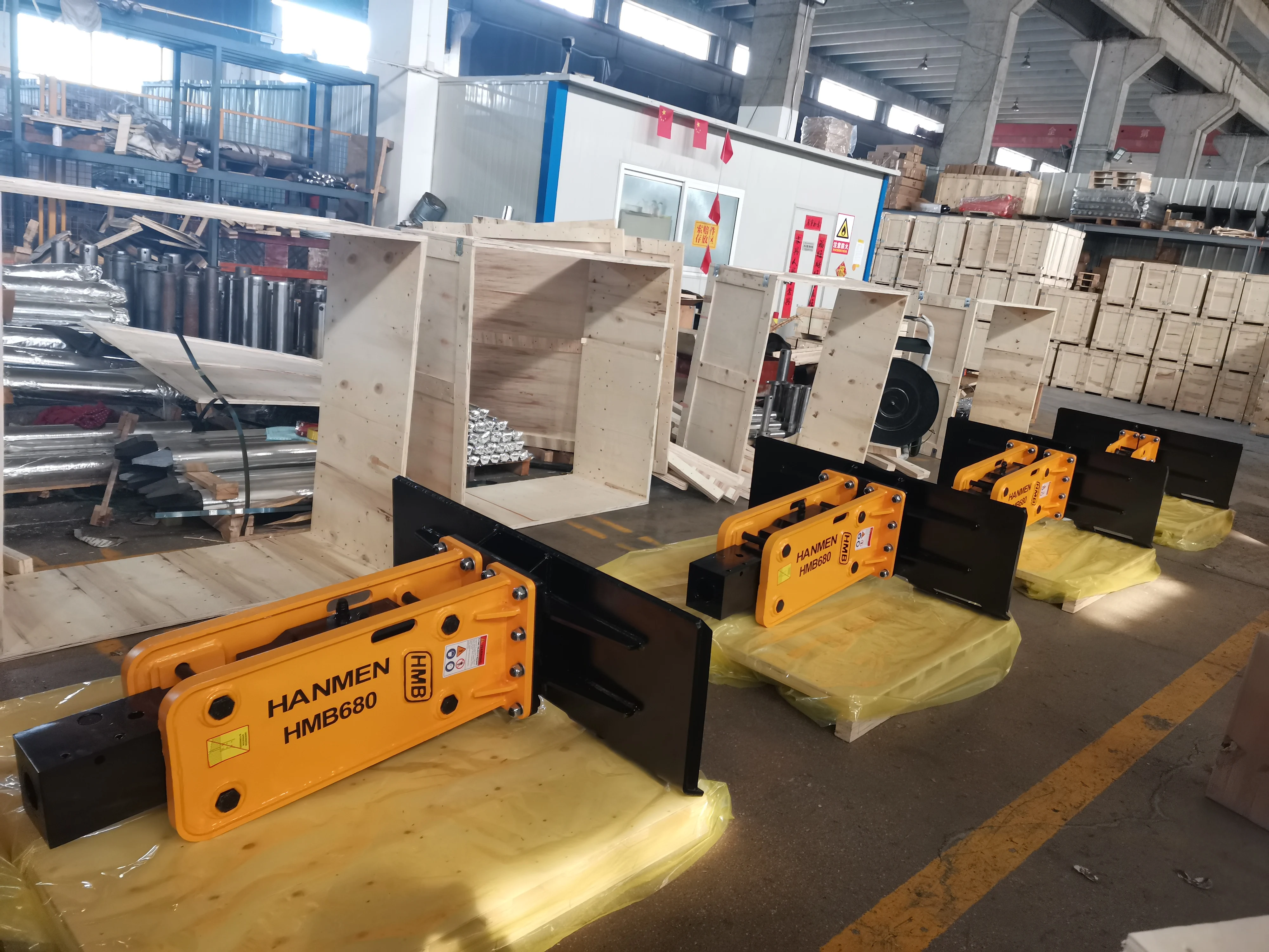 mini Excavator Demolition Concrete Rock Hydraulic Breaker for Skid Steer Loader