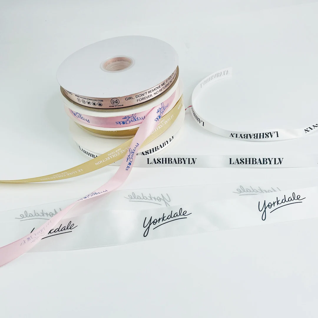 Односторонняя атласная лента из 100% полиэстера 10-1500