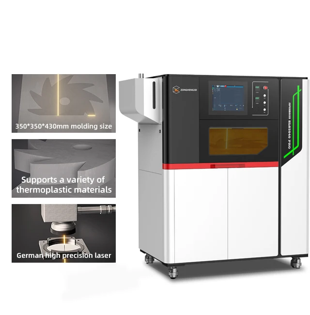Принтер SLS 3540 Pro 3D Премиум промышленный селективный лазерный спекание для прототипирования высокого разрешения