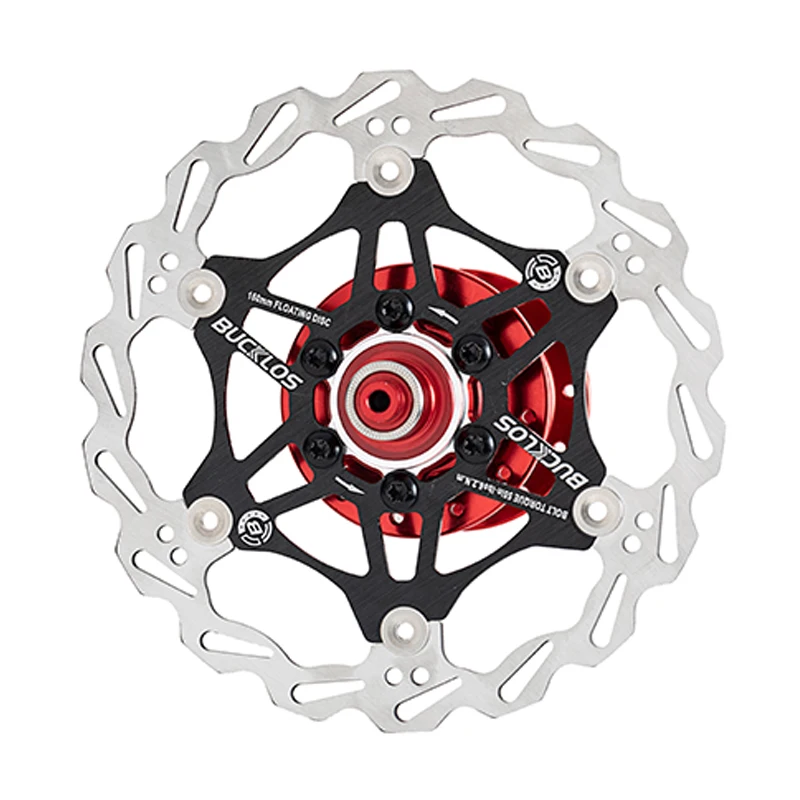 BUCKLOS bicycle disc brake rotor 160/180/203mm mountain bike brake pad floating bicycle brake disc