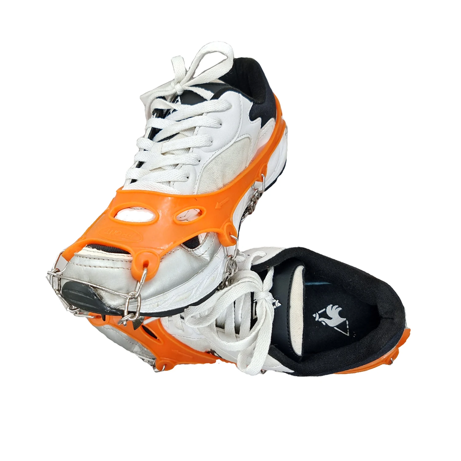 Outdoor TPE Silicone 15-tooth Anti-skid Steel Nail Crampons Anti-skid Chain 15-tooth Crampons