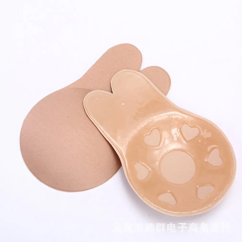 
Hot nude invisible girls sexy strapless silicone nipple bra For Backless dress 