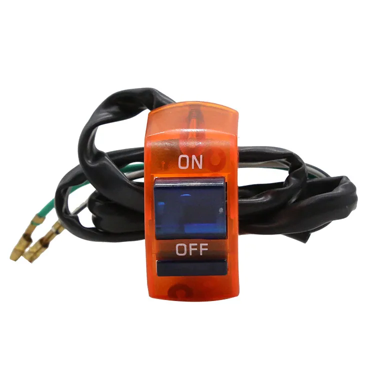 High quality electric bicycle motorcycle handlebars mounted headlight fog light switch connector Dit switch