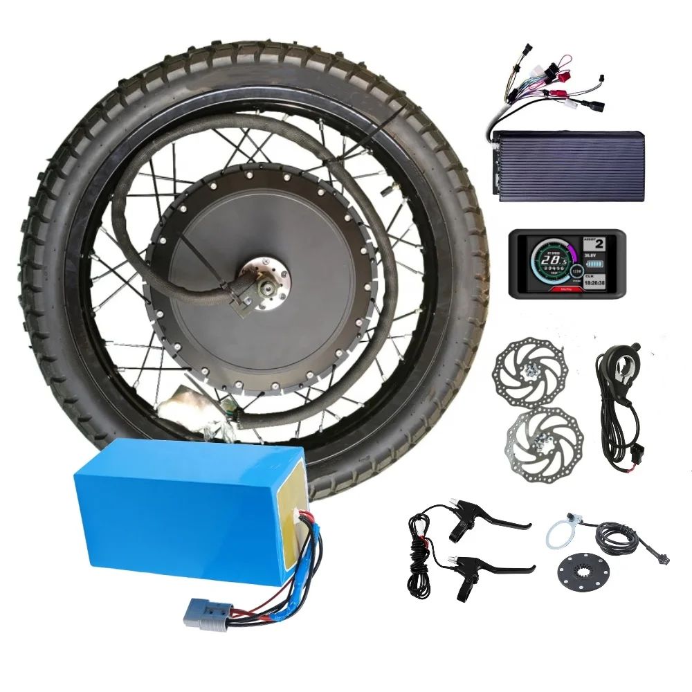 QS 273 v3 3 5 T 5T заднее колесо 72v 8000w комплект мотоцикла для с новым дизайном цветной дисплей дешевая продажа