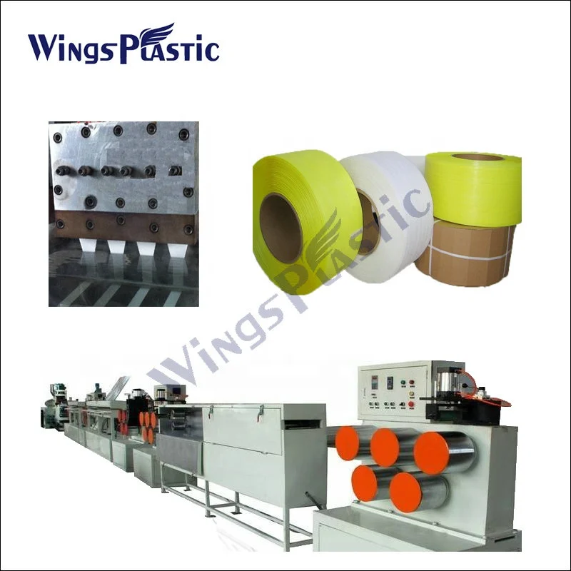 PP  PET Packing Belt Extrusion Line Making Machine PP PET Strapping Belt Tape Production Line